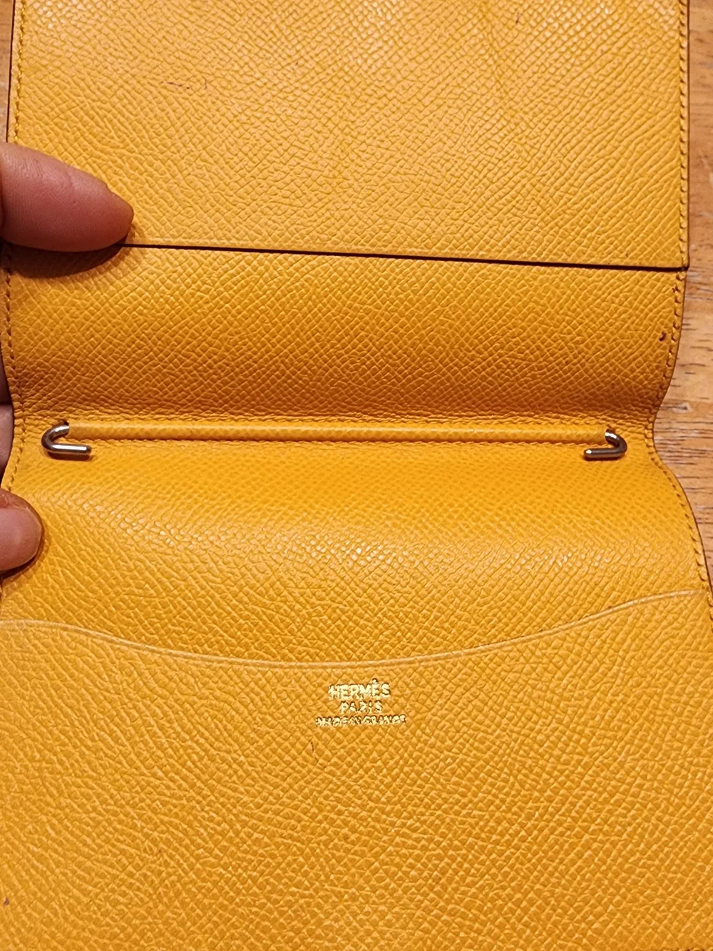 Hermès Agenda cover Globe-Trotter model featuring Epsom calfskin Leather - Picture 7 of 11